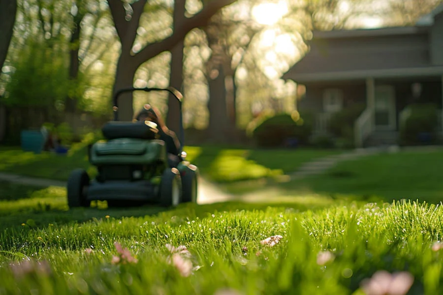 lawn cut machine