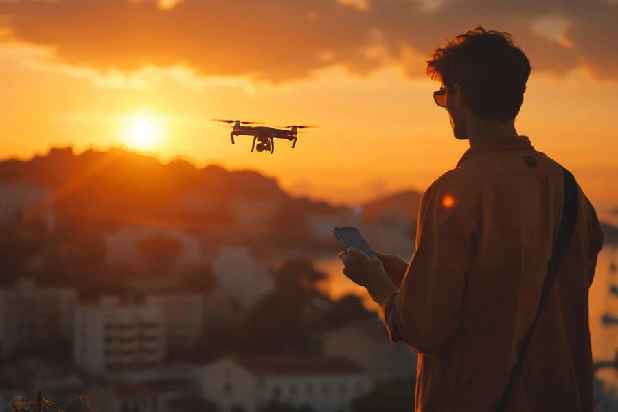 drone for taking photos