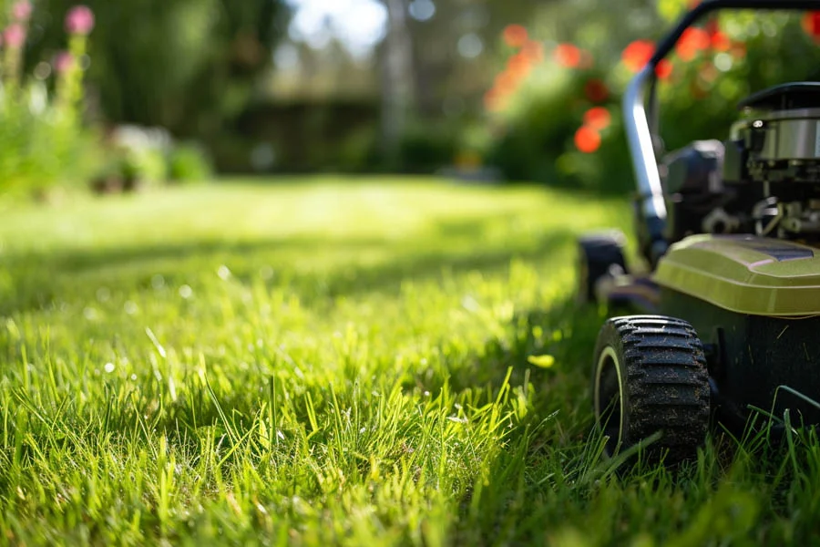 electric push mower