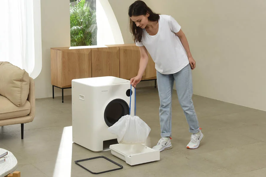 odorless cat litter box