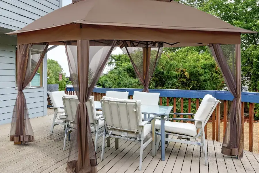 heavy duty pop up gazebo with mosquito netting