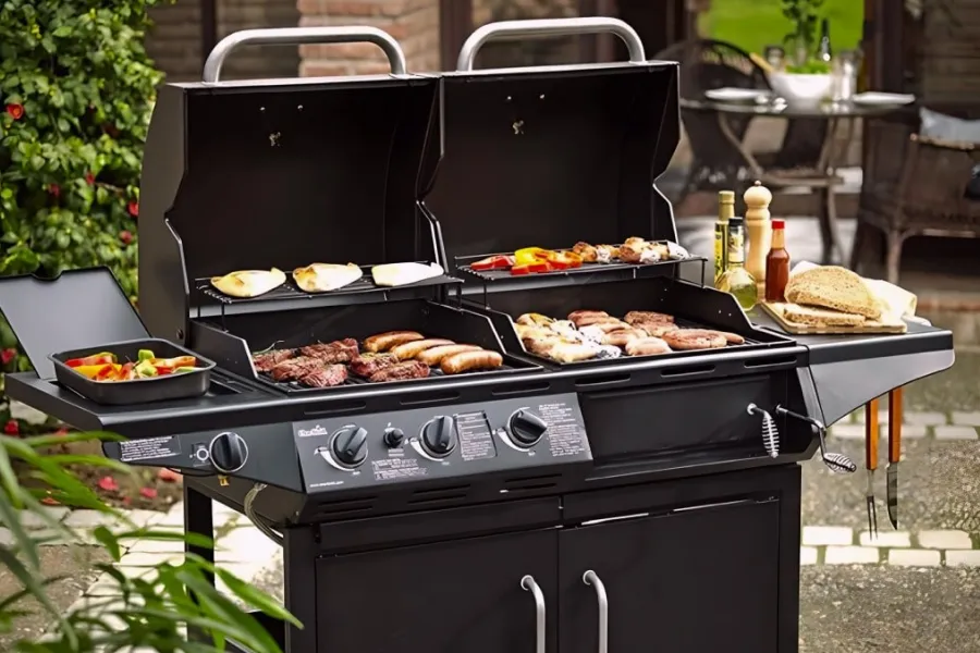 outdoor gas barbecue grill