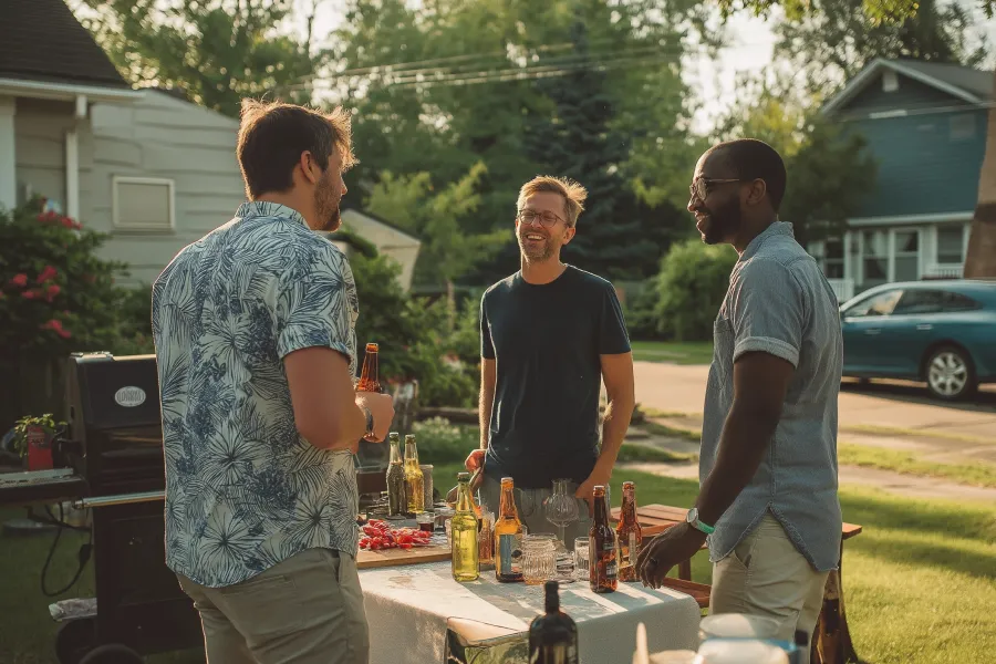 outdoor gas barbecue grill